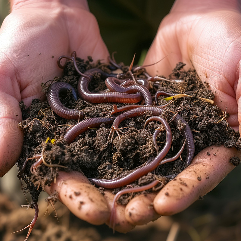 Earthworms in decline 
