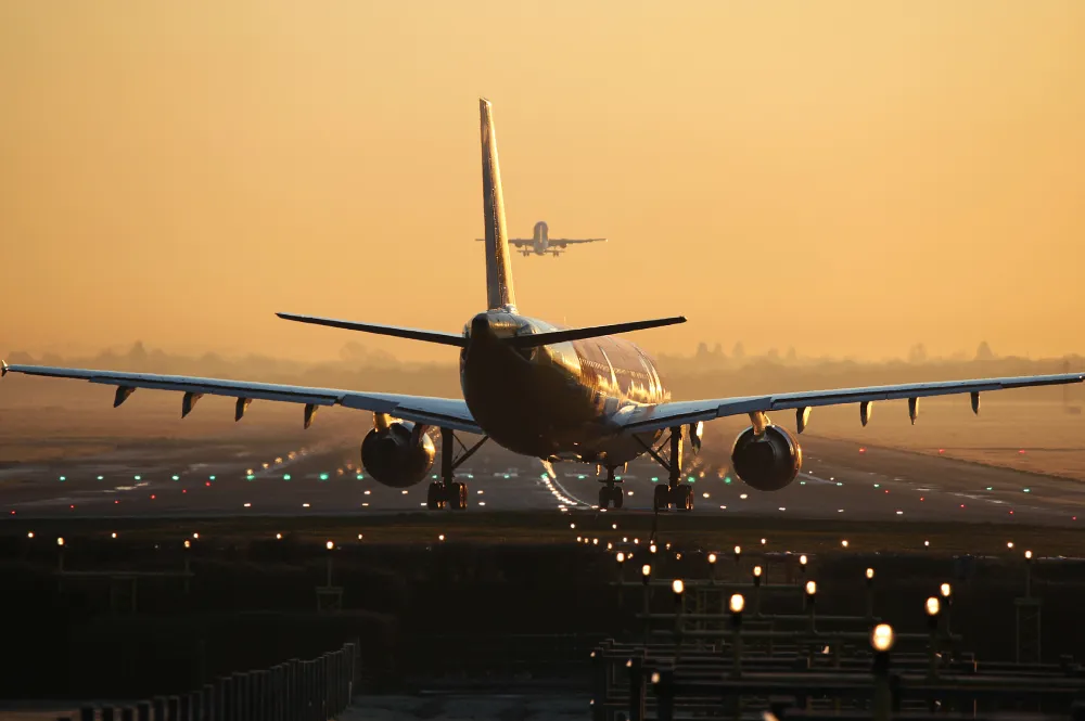 Aeroplane at London Gatwick Airport