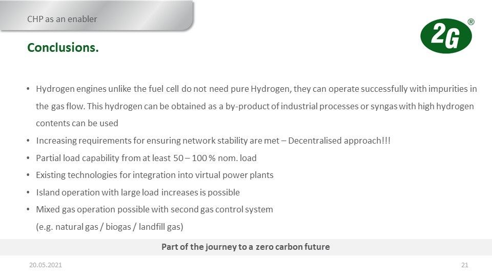  Hydrogen CHP - CIBSE Certification - Webinar Slide