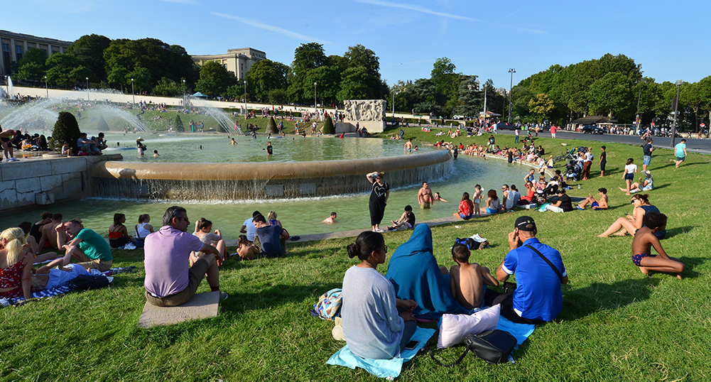 Heatwave, Paris 2019